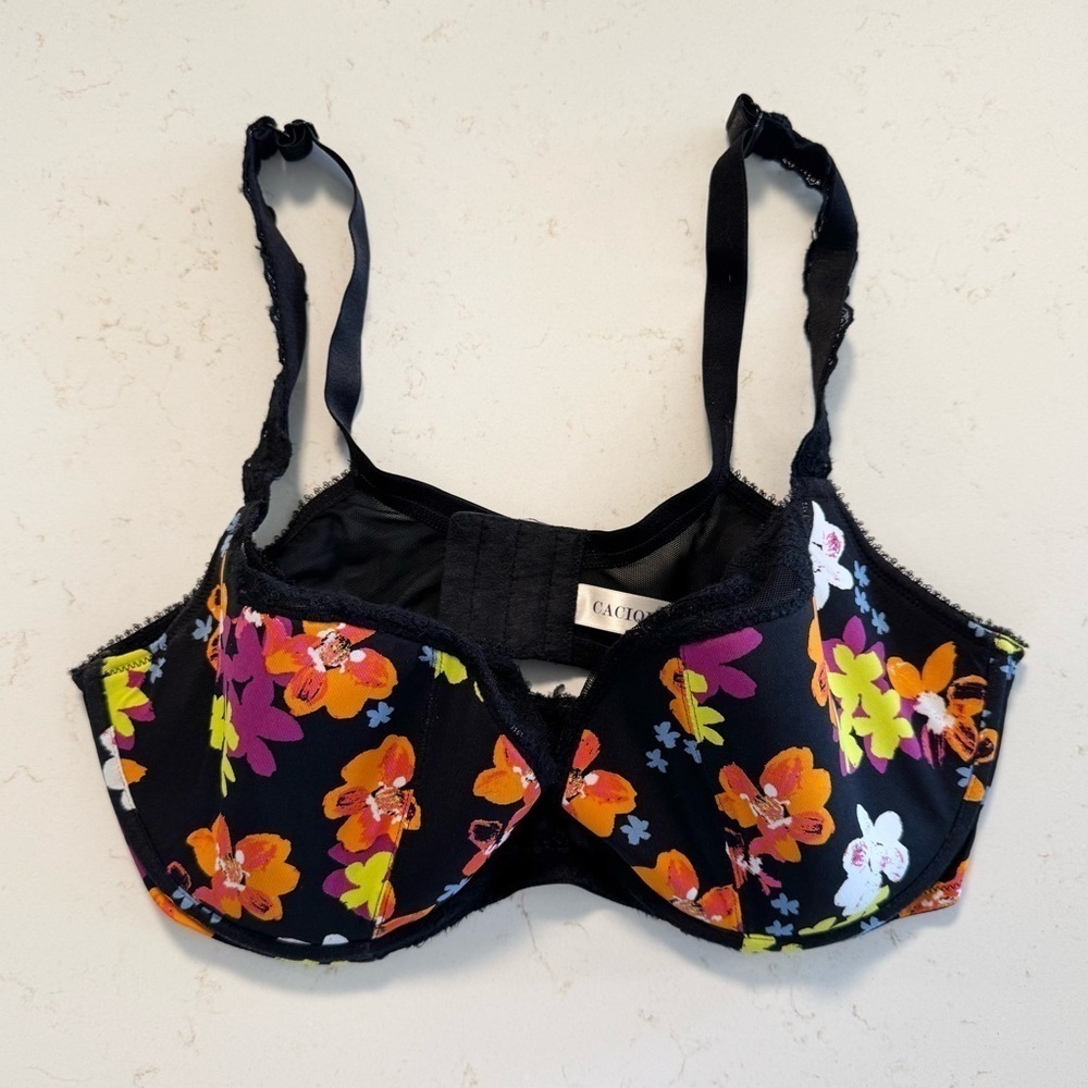 CACIQUE 38 DDD FLORAL BRA